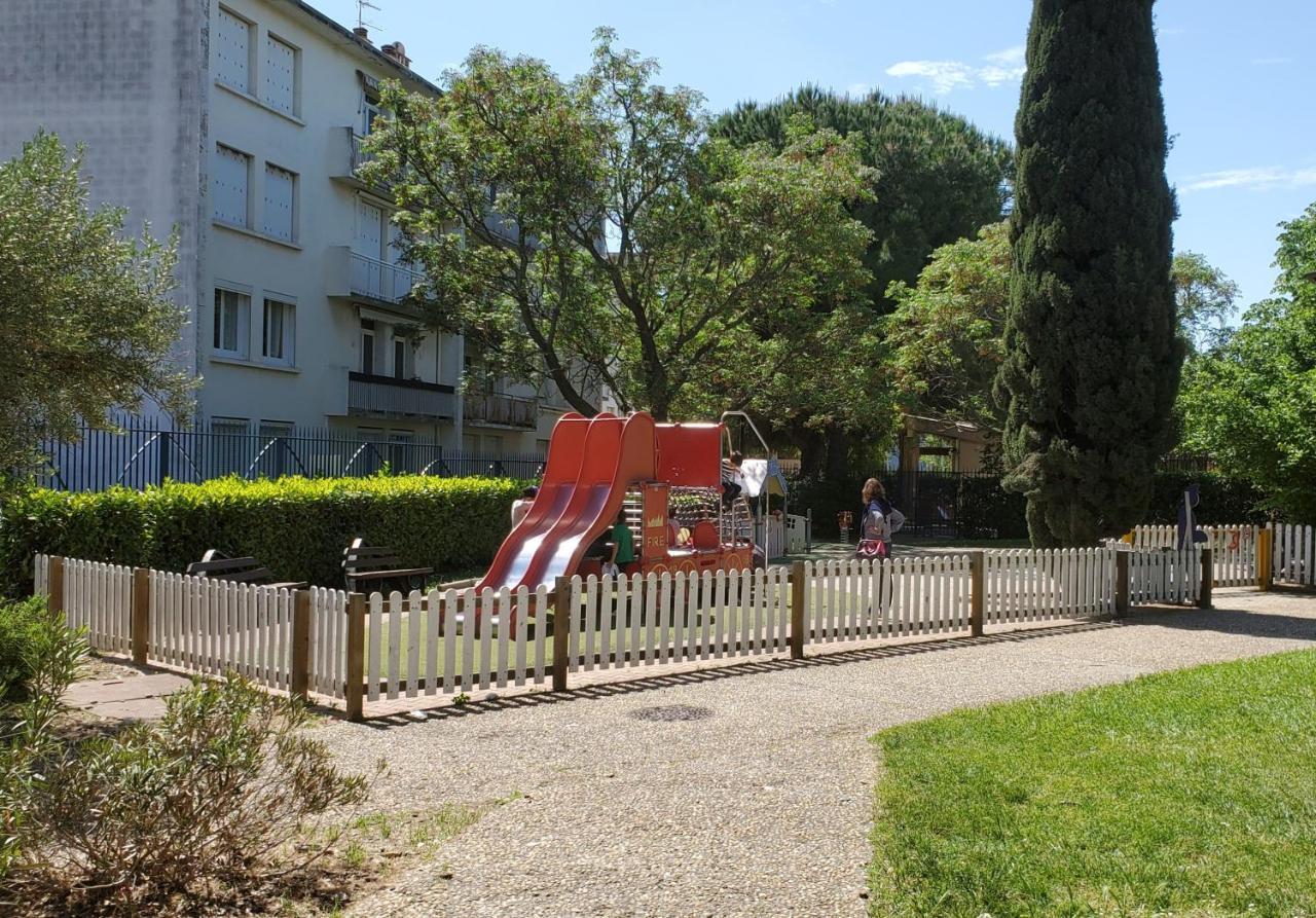 Le Patio, Climatisation Terrasse Wi-Fi Netflix 15 Mn Coeur De Ville 베지에 외부 사진