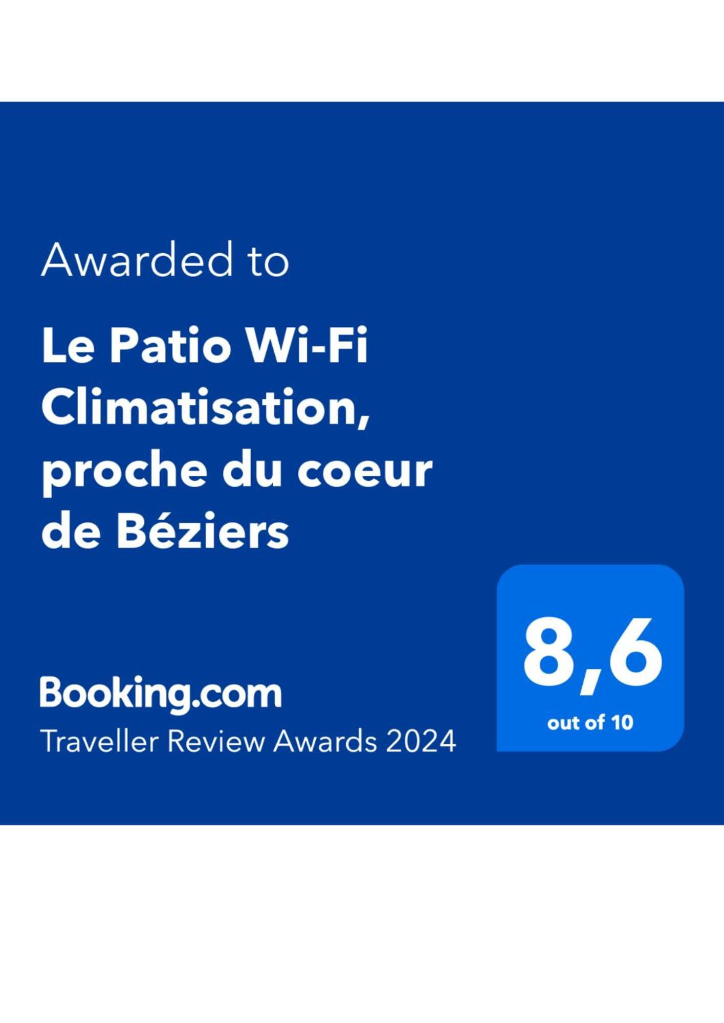Le Patio, Climatisation Terrasse Wi-Fi Netflix 15 Mn Coeur De Ville 베지에 외부 사진